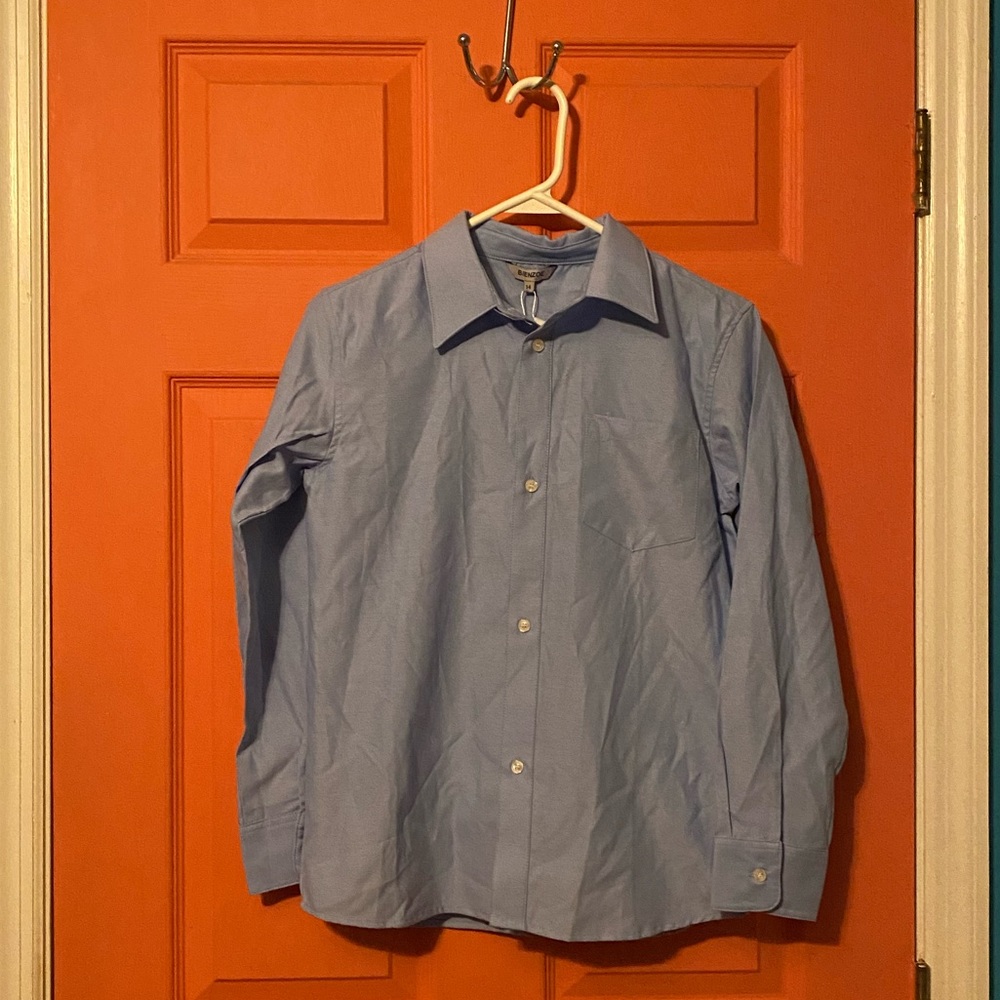 Bienzoe Button Up Shirt (Youth 14)